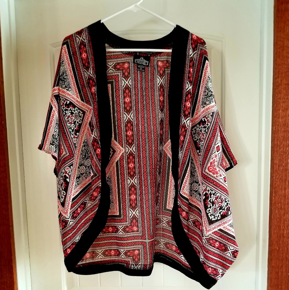 Cheffon Aztec Kimono